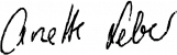 Unterschrift AnetteLeber Unterschrift AnetteLeber